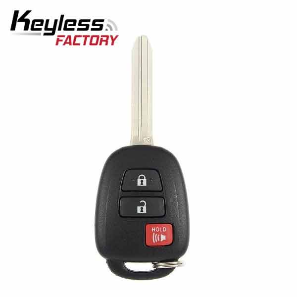2012-2017 Toyota Prius / 3-Button Remote Head Key / HYQ12BDM (G Chip) (AFTERMARKET)