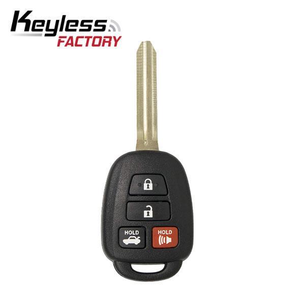 2012-2014 Toyota Camry  / 4-Button Remote Head Key / PN: 89070-06420 / HYQ12BDM (G Chip) / (AFTERMARKET)