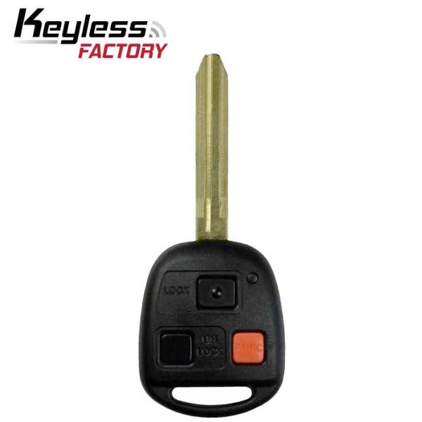 2010-2015 Toyota FJ Cruiser / 3-Button Remote Head / HYQ12BBT (G Chip) (AFTERMARKET)