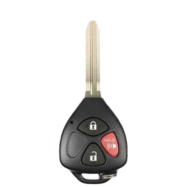 2006-2013 Toyota RAV4 Yaris  / 3-Button Remote Head Key/ PN: 89070-42660 / HYQ12BBY / BDC (OEM Recase)