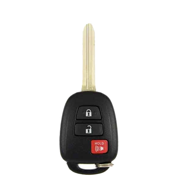 2016-2020 Toyota Tacoma / 3-Button Remote Head Key / PN: 89070-04020 / HYQ12BDP (H Chip) (OEM Recase)