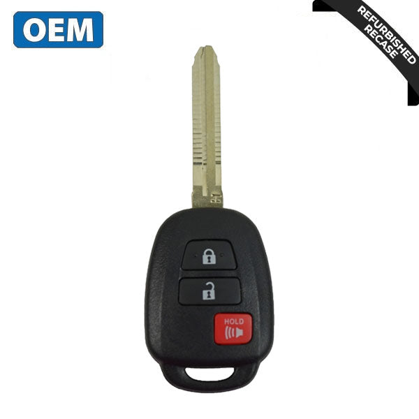 2020-2021 Toyota Lexus Scion / 3-Button Remote Head Key / PN: 89070-35260 / HYQ12BEL (OEM Recase)