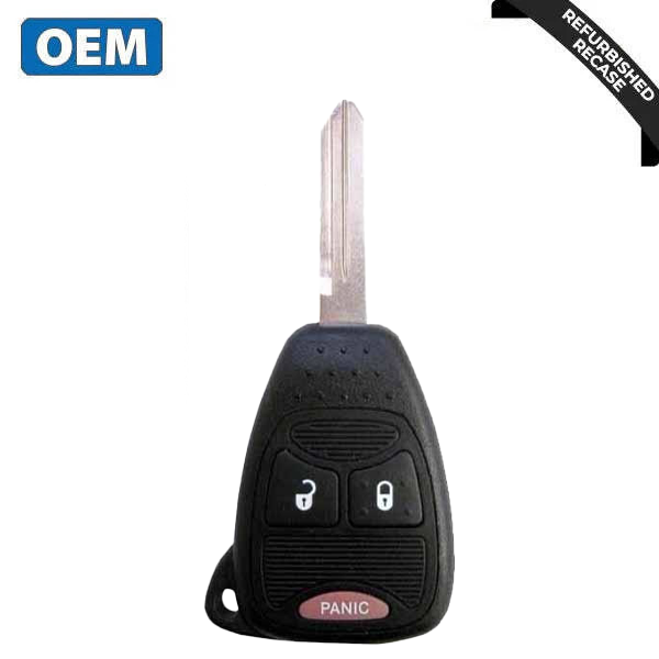 2004-2007 Chrysler Dodge / 3-Button Remote Head Key / PN: 5183675AA / M3N5WY72XX (OEM Recase)