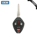 2007-2012 Mitsubishi Eclipse Galant / 4-Button Remote Key / MIT3 / PN: MN141545 / OUCG8D-620M-A / (OEM Recase)