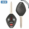 2007-2012 Mitsubishi Eclipse Galant / 4-Button Remote Head Key / MIT3 / PN: MN141545 / OUCG8D-620M-A (OEM Refurb)