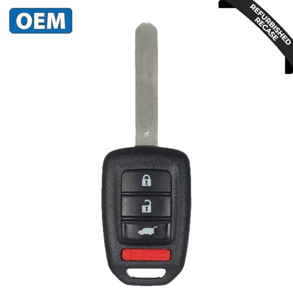 2017-2021 Honda CR-V - Civic / 4-Button Remote Head Key / PN: 35118-TLA-A00 / MLBHLIK6-1TA (OEM Recase)