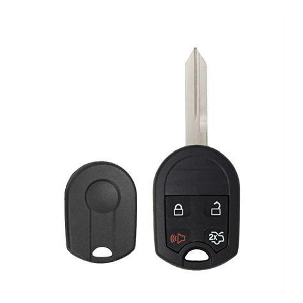 2007-2017 Ford / 4-Button Remote Head Key Shell / H75 / OUCD6000022 (RHS-FD-058)