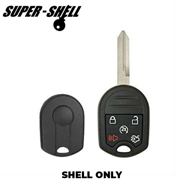 2011-2017 Ford  / 5-Button Remote Head Key Shell / H75 / OUC6000022, CWTWB1U793 (RHS-FD-060)