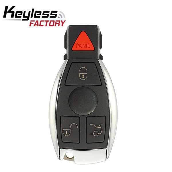 1997-2014 2 Battery Mercedes Benz 4-Button Smart Key SHELL for IYZ-3312