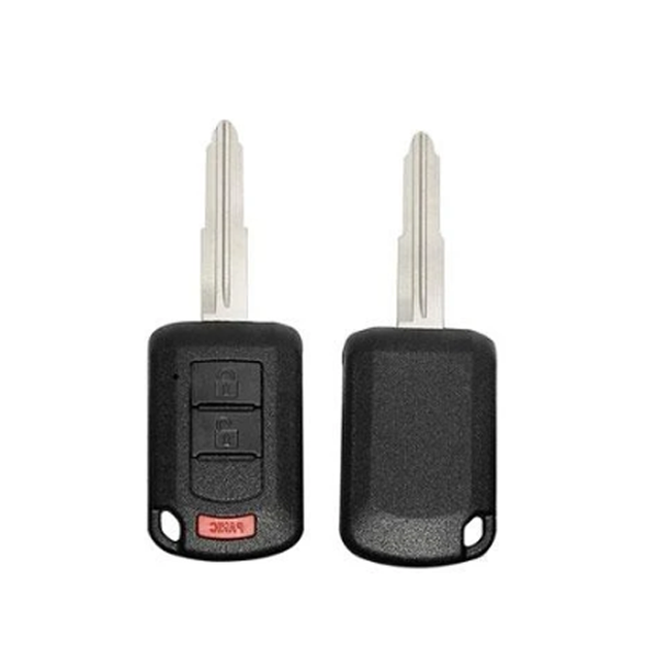 2016-2018 Mitsubishi / 3-Button Remote Head Key Shell / MIT3 / OUCJ166N (RHS-MIT-010)