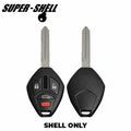 2006-2007 Mitsubishi / 4-Button Remote Head Key Shell / MIT6 / OUCG8D-620M-A (RHS-MIT-014)