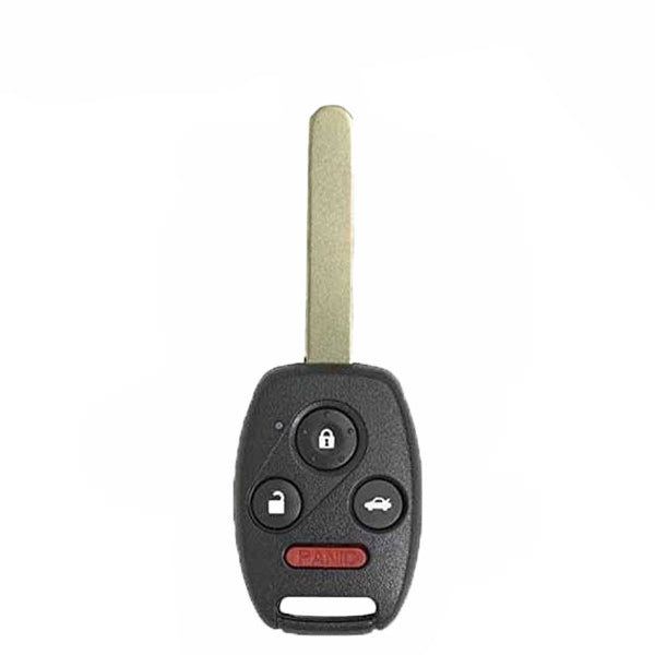 2012-2014 Honda Civic Accord Plug In / 4-Button Remote Head Key / PN: 35118-TR0-A00 / N5F-A05TAA (OEM Recase)
