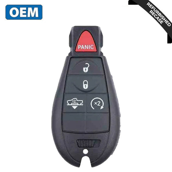 2015-2018 Dodge Ram / 5-Button Fobik Key / PN: 68521303AA / GQ4-53T (OEM Recase)