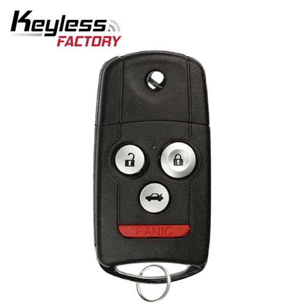 2007-2008 Acura TL / 4-Button Flip Key / PN: 3511-306 / OUCG8D-439H-A (AFTERMARKET)