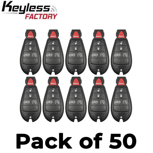 50 x  2008-2013 Chrysler Dodge / 5-Button Fobik Key / M3N5WY783X  (AFTERMARKET) (Bundle of 50)