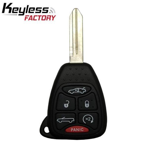 2007-2014 Chrysler 200 Sebring / 6-Button Remote Head Key / OHT692713AA / (AFTERMARKET)