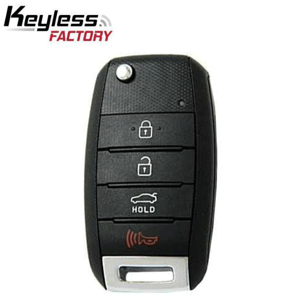 2017-2018 Kia Forte / 4-Button Flip Key / PN: 95430-A7200 / OSLOKA-875T (YD) (AFTERMARKET)