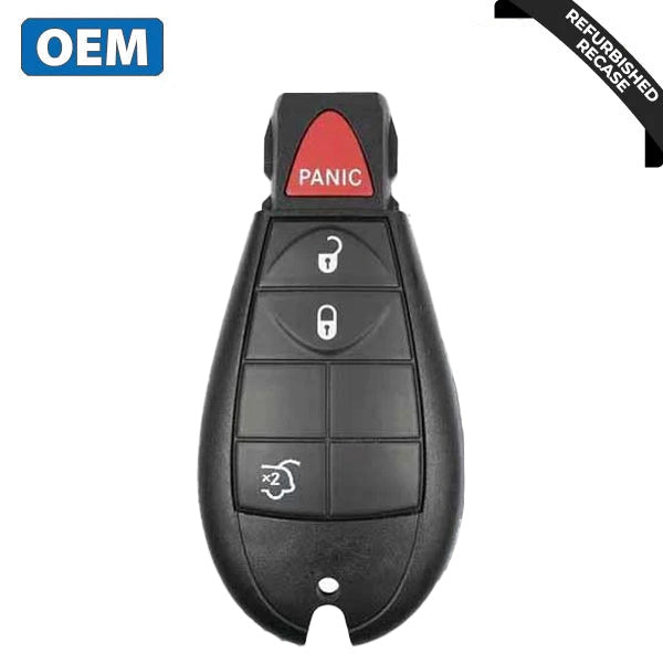 2008-2013 Jeep / 4-Button Fobik / PN: 68066848AE / IYZ-C01C (OEM Recase)