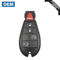 2008-2012 Jeep Grand Cherokee / 5-Button Smart Key / PN: 68066849AD / IYZ-C01C (OEM Recase)