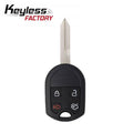 2000-2017 Ford Lincoln Mercury  / 4-Button Remote Head Key / OUC6000022 / (AFTERMARKET)