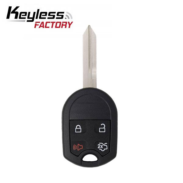 2000-2017 Ford Lincoln Mercury  / 4-Button Remote Head Key / OUC6000022 / (AFTERMARKET)