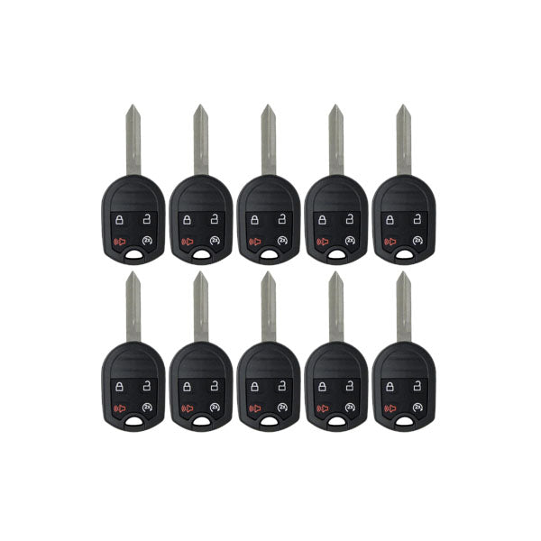 25 x 2009-2018 Ford F-Series Explorer / 4-Button Remote Head Key / OUC6000022 / (AFTERMARKET) (Bundle of 25)