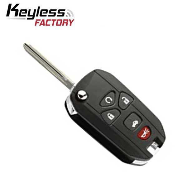2004-2012 GM / 5-Button Flip Key / PN: 3521A-T04A / KOBGT04A (AFTERMARKET)