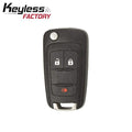 2010-2019 Chevrolet / GMC / Buick  / 3-Button Flip Key / OHT01060512 (AFTERMARKET)