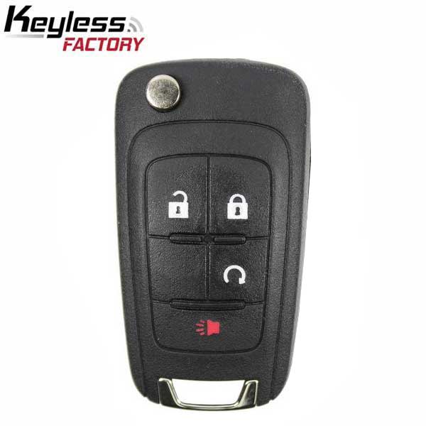 2010-2019 GM / 4-Button Flip Key / PN: 20873622 / OHT01060512 (AFTERMARKET)