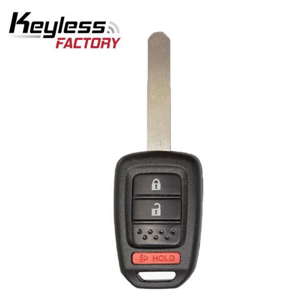 2013-2019 Honda / 3-Button Remote Head Key /  MLBHLIK6-1T (AFTERMARKET)