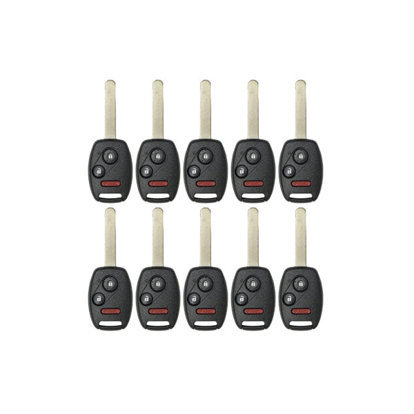 25 x 2007-2015 Honda / 3-Button Remote Head Key / MLBHLIK-1T (AFTERMARKET) (Bundle of 25)
