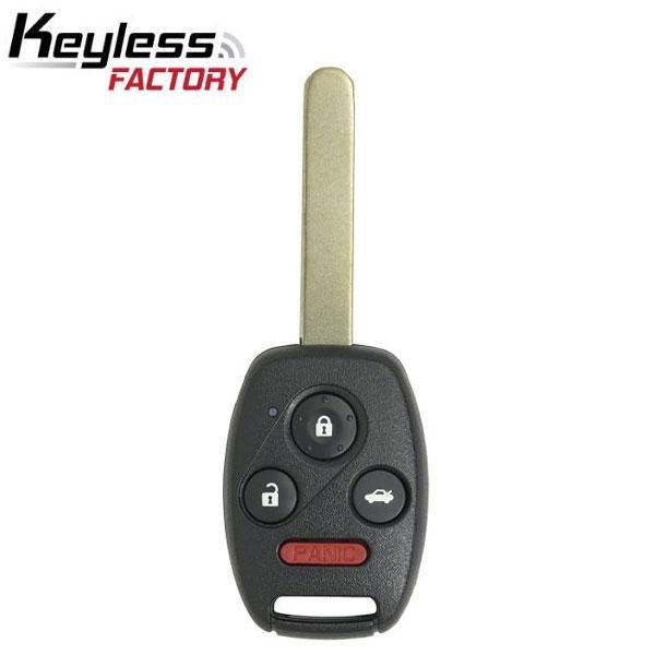 2008-2014 Honda Acura / 4-Button Remote Head Key / MLBHLIK-1T / (AFTERMARKET)