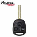 1998-2005 Lexus  / 3-Button Remote Head Key / PN: 89070-50170 / HYQ1512V / 4C Chip / Short Blade (AFTERMARKET)