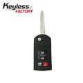 2006-2015 Mazda / 4-Button Flip Key / PN: BBM4-67-5RY / BGBX1T478SKE125-01 (AFTERMARKET)