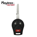 2003-2019 Nissan / 3-Button Remote Head Key / CWTWB1U751 (AFTERMARKET)