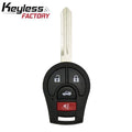 2003-2019 Nissan / 4-Button Remote Head Key / PN: H0561-3AA0B / CWTWB1U751 / (AFTERMARKET)