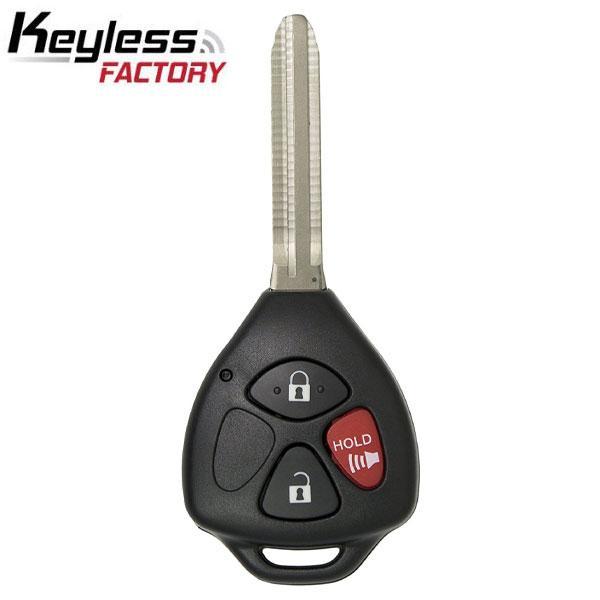2006-2013 Toyota Scion / 3-Button Remote Head Key / HYQ12BBY (Chip 4D67) (AFTERMARKET)