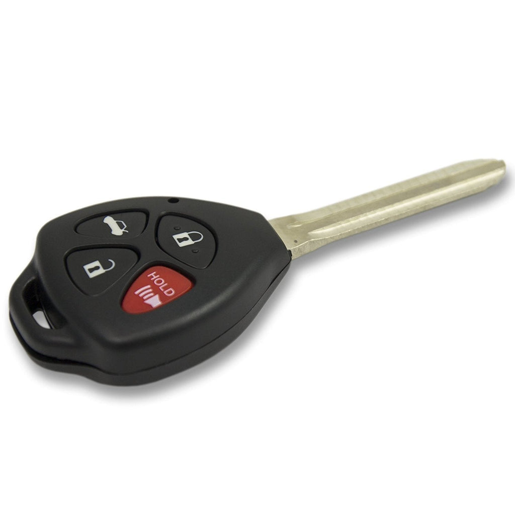 5 x 2007-2010 Toyota Camry Corolla / 4-Button Remote Head Key / PN: 89070-06231 / HYQ12BBY (4D67 Chip) (Pack of 5)