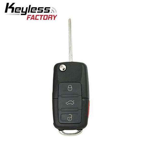 1998-2002 Volkswagen / 4-Button Flip-Key / 1J0959753T / 315 MHz (AFTERMARKET)