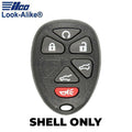 Ilco - 2007-2014 GM - GM-RKE-6B1 - 6-Button Keyless Entry Remote SHELL (AFTERMARKET)