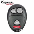 2001-2007 GM / 4-Button Keyless Entry Remote / PN: 10335588 / L2C0007T (AFTERMARKET)