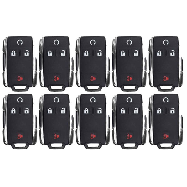 50 x 2014-2019 Chevrolet / GMC / 4-Button Keyless Entry Remote / PN: 22881480 / M3N32337100 (AFTERMARKET) (Bundle of 50)