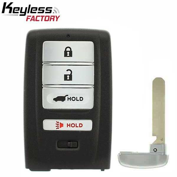 2014-2020 Acura MDX RDX / 4-Button Smart Key / PN: 72147-TZ5-A01 / KR5V1X (AFTERMARKET)