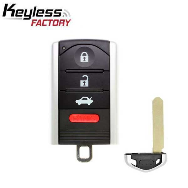 2009-2014 Acura TL / 4-Button Smart Key / PN: 72147-TK4-A71 / M3N5WY8145 (AFTERMARKET)