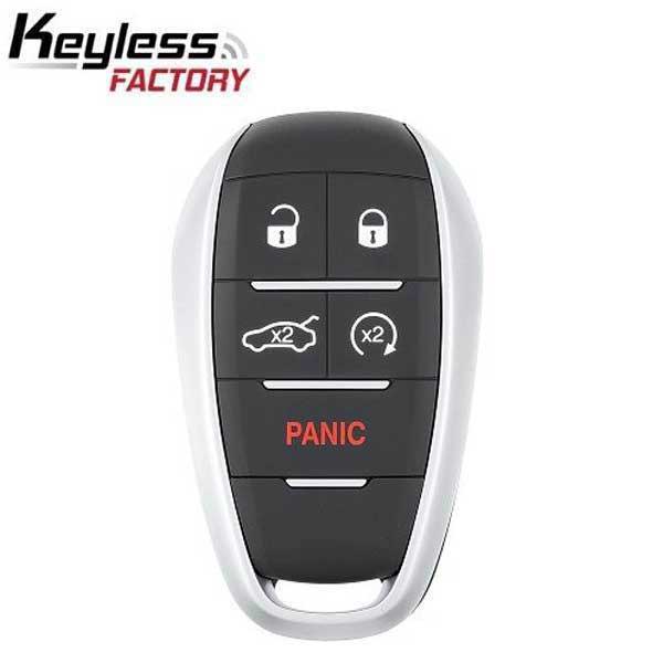 2017-2021 Alfa Romeo Giulia Stelvio / 5-Button Smart Key / PN: 6EP44LXHAA / KR5ALFA434 (AFTERMARKET)