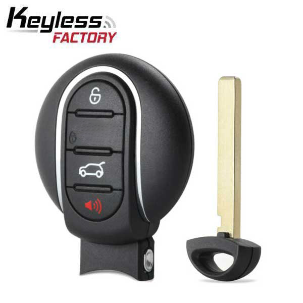 2014-2018 Mini Cooper / 4-Button Smart Key / PN: 9345896-01 / NBGIDGNG1 / FEM / BDC / 434 MHz (AFTERMARKET)