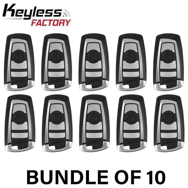 10 x 2009-2014 BMW 3 / 4 / 5 Series / 4-Button Smart Key / CAS 4+ / FEM / EWS5 / 315 MHz (AFTERMARKET) (BUNDLE OF 10)