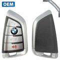 2015-2021 BMW G-Series / 4-Button Smart Key / 9367401-01 / N5F-ID21A / Silver (OEM REFURB)