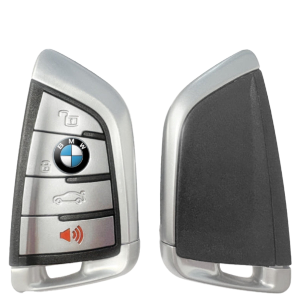 2015-2021 BMW G-Series / 4-Button Smart Key / 9367401-01 / N5F-ID21A / Silver (OEM REFURB)