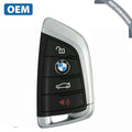 2014-2019 BMW X5 X6 / 4-Button Smart Key / FEM / BDC / PN: 9337238-02 / NBGIDGNG1 (OEM Refurb)